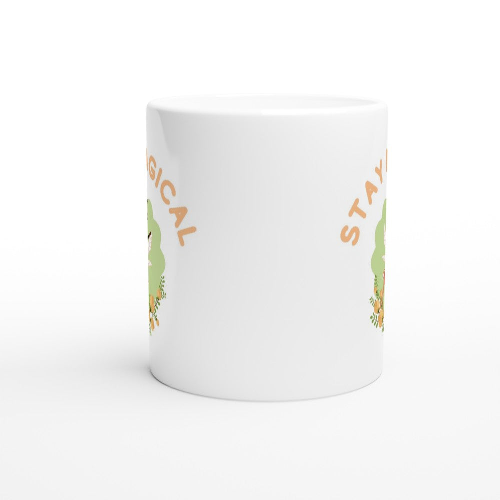 Stay Magical - White 11oz Ceramic Mug White 11oz Mug childrens Globally Fulfilled motivation positivity