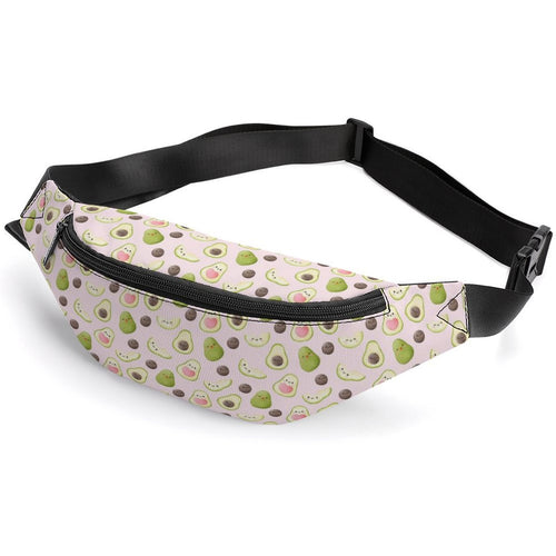 Avocado Love Bum Bag / Fanny Pack white 36*15cm Bum Bag / Fanny Pack Food Printed Offshore