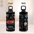 Science Time Kids Water Bottle with Chug Lid (12 oz) Kids Water Bottle with Chug Lid Printed Offshore Science