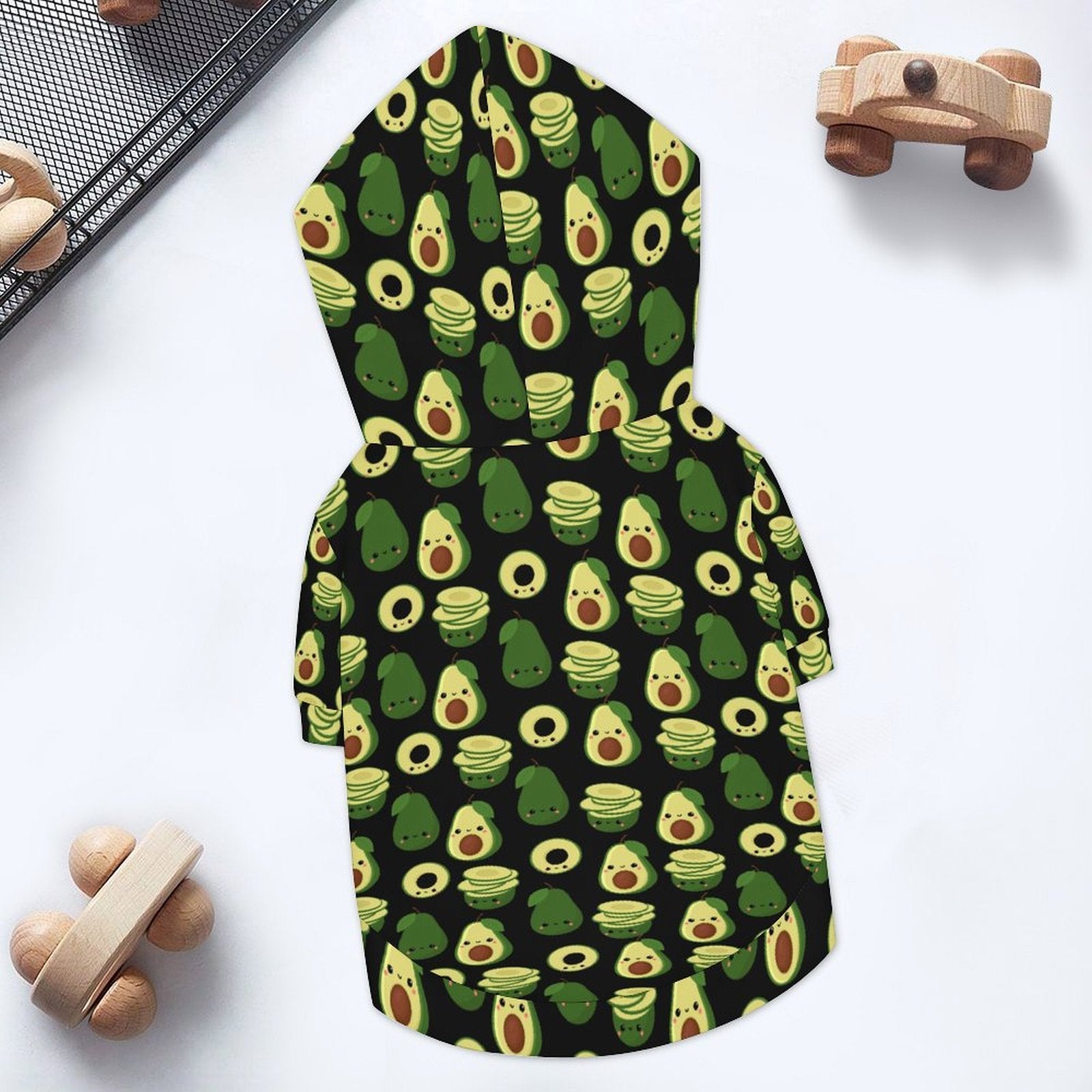 Cute Avocados Pet Hoodie (Large Size)