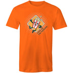 Hand Me The Popcorn - Mens T-Shirt Orange Mens T-shirt Food Funny Printed In Australia