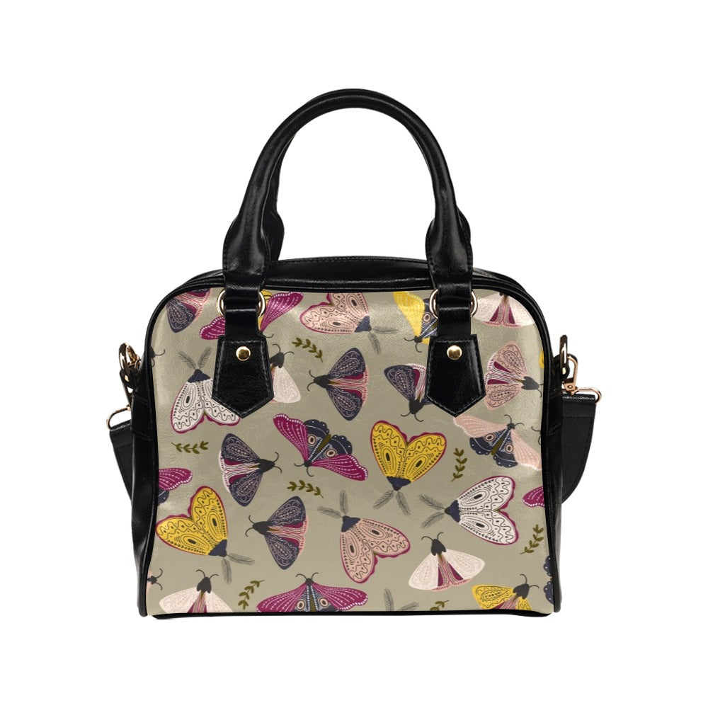 Pretty Moths Shoulder Handbag
