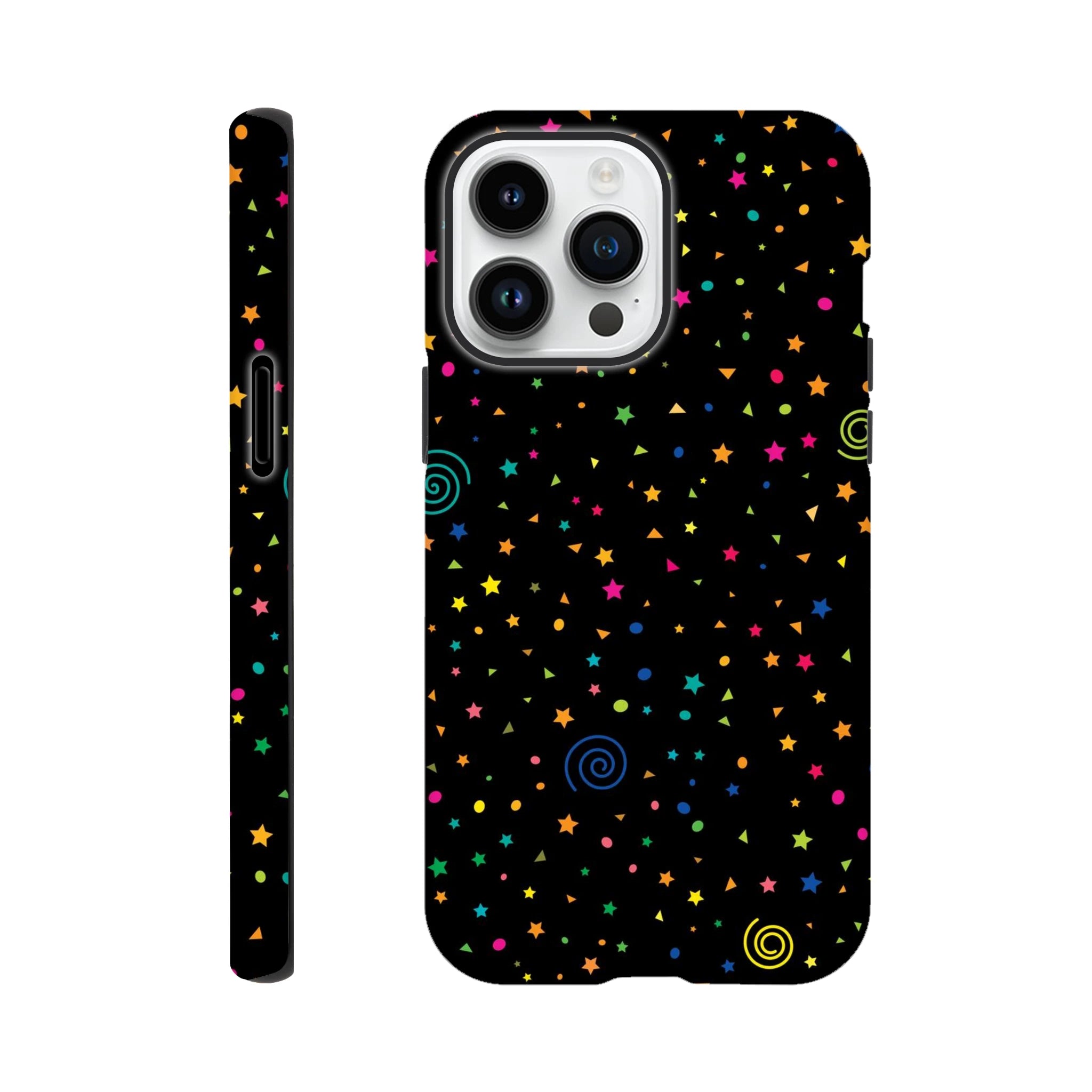 Stars And Swirls - Apple iPhone Tough case iPhone 14 Pro Max iPhone Tough Case Globally Fulfilled