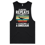 I'm Getting A Dinosaur Men's AS Colour Tank Top Tee