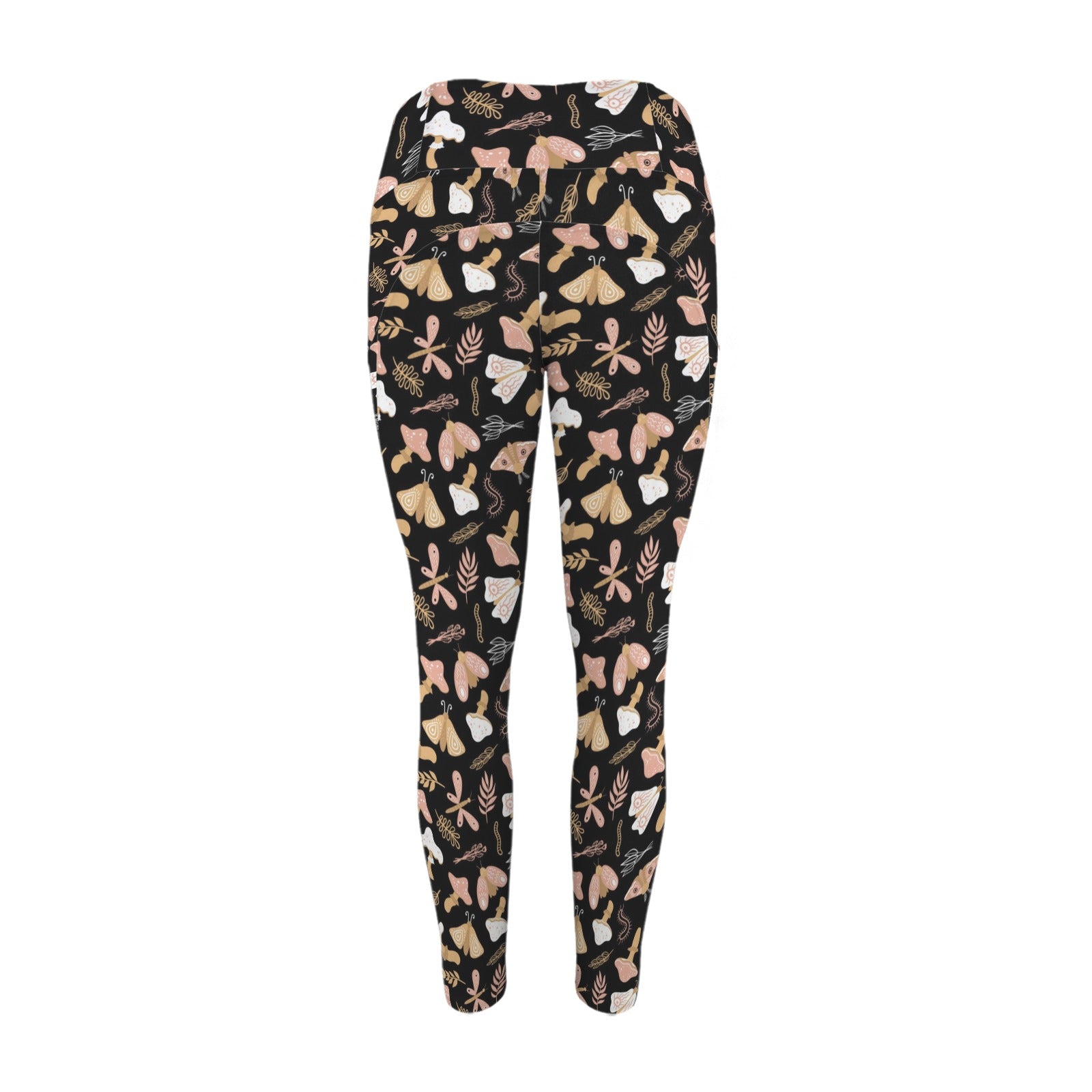 Magic Moth - Women's High Waist Pockets Yoga Leggings