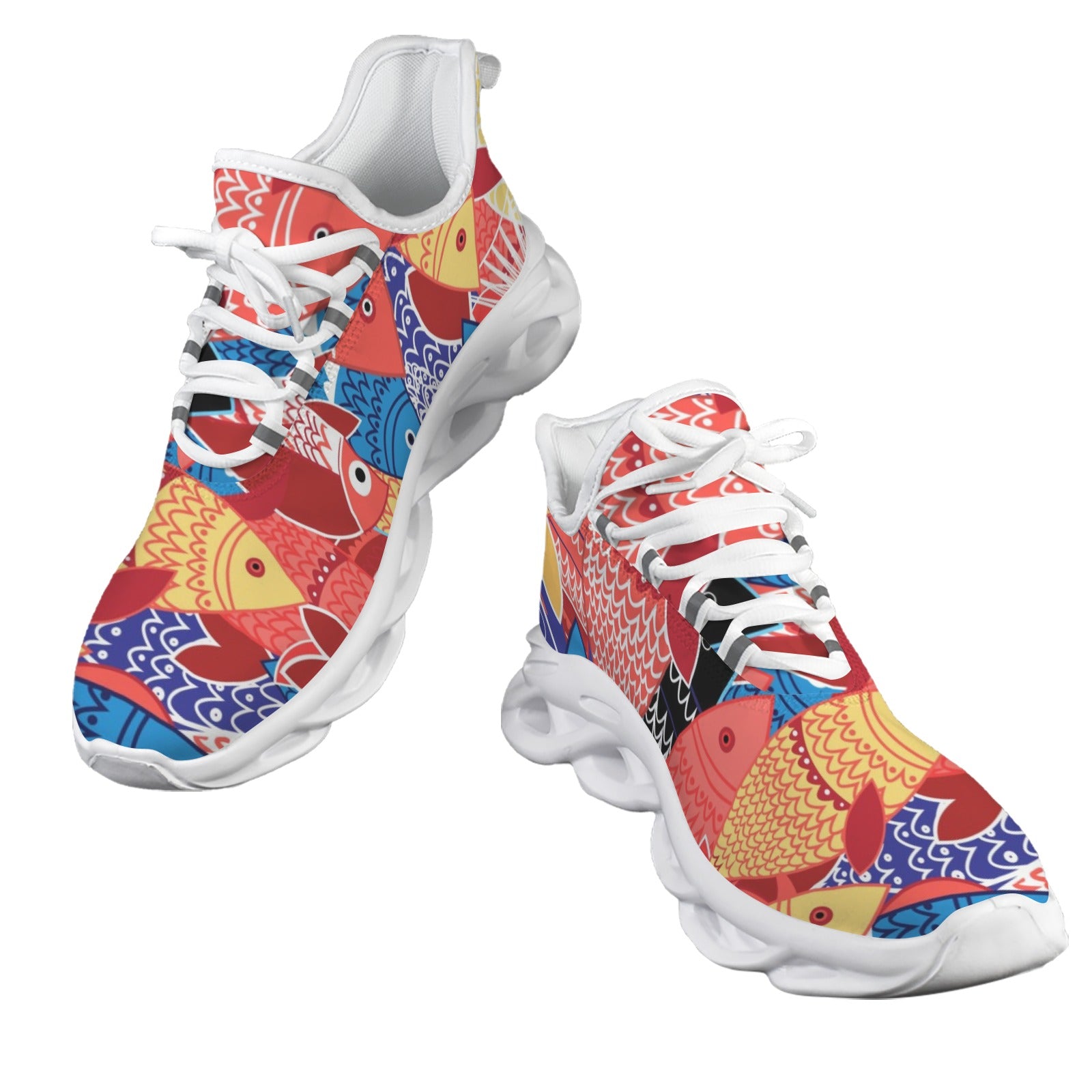 Bright Fish Men's Twisted Sole Sneakers