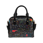 Colourful Maths Formulas - Shoulder Handbag (Model 1634) Shoulder Handbags (1634)