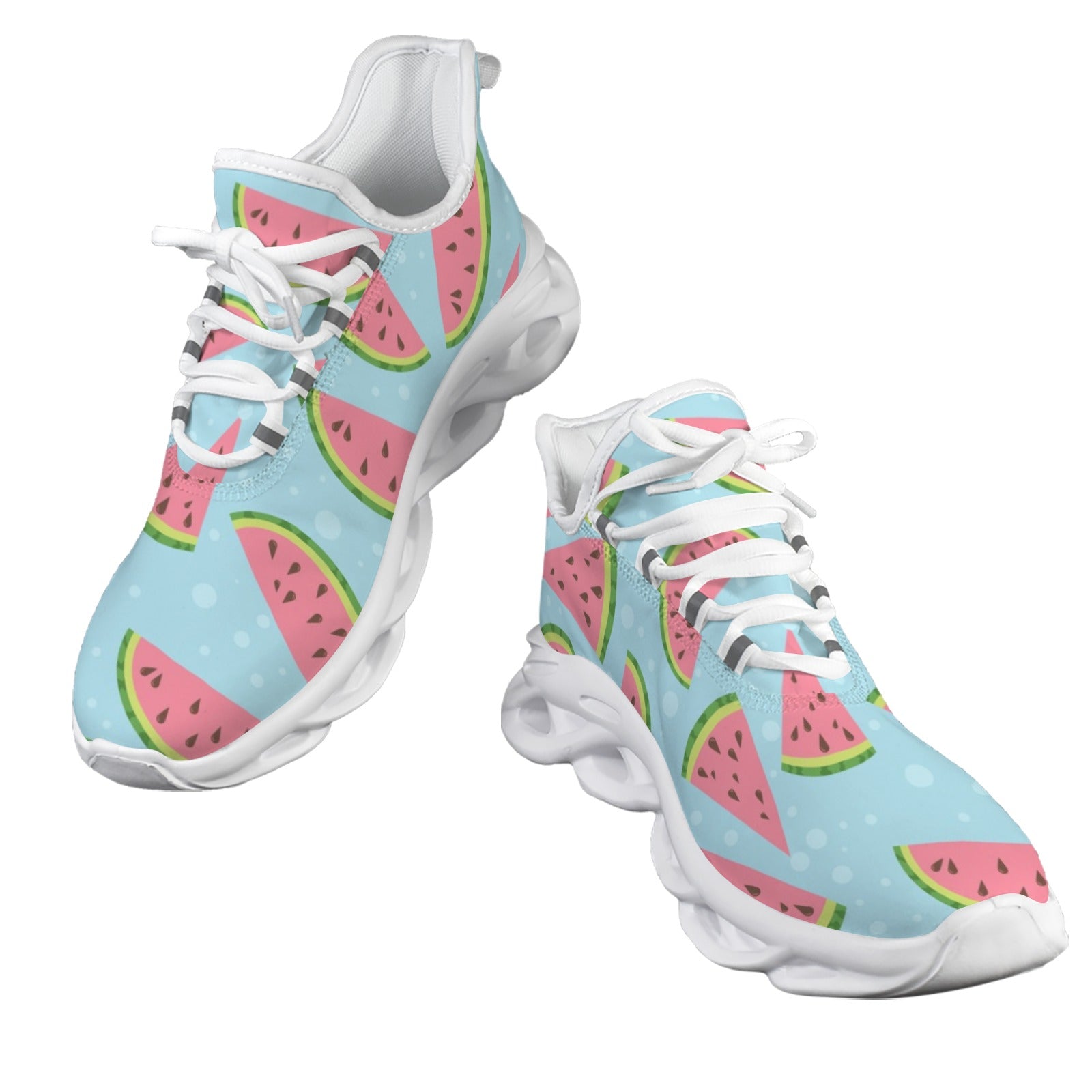 Pink Watermelon Women's Twisted Sole Sneakers