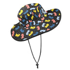 Colourful Chess Wide Brim Bucket Hat Wide Brim Bucket Hat Chess Games Printed Offshore