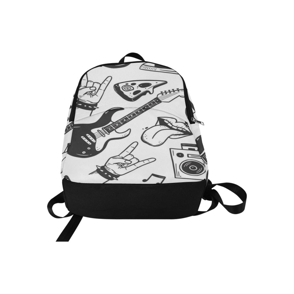 Rock Music - Fabric Backpack