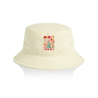 Boho Merry Christmas - Christmas AS Colour Bucket Hat Butter One Size Christmas Bucket Hat Christmas Printed In Australia