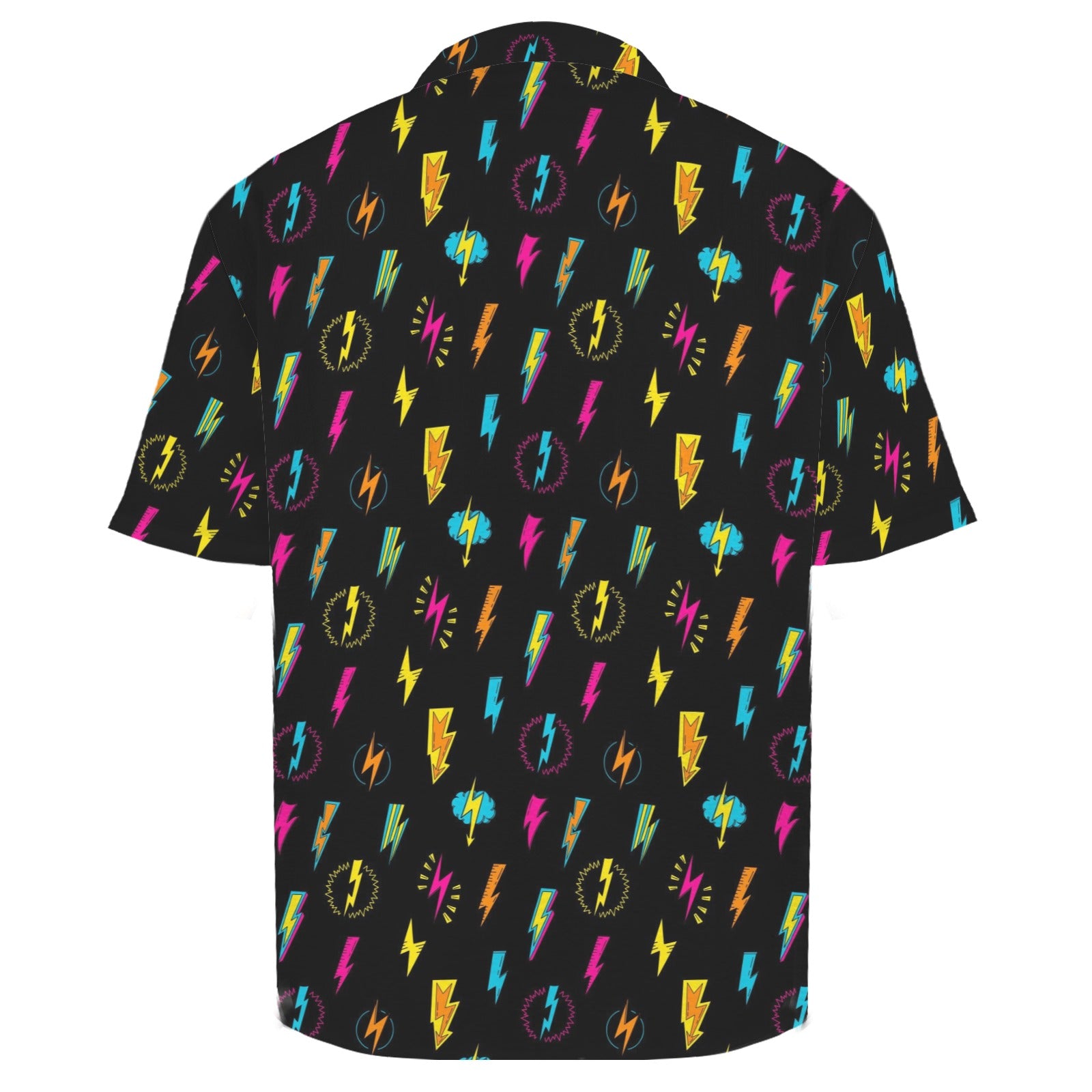 Fun Lightning Men's Crinkle Hawaiian Shirt