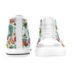 Surfing Safari Kids High Top Canvas Shoes Kids High Top Canvas Shoes Printed Offshore Surf