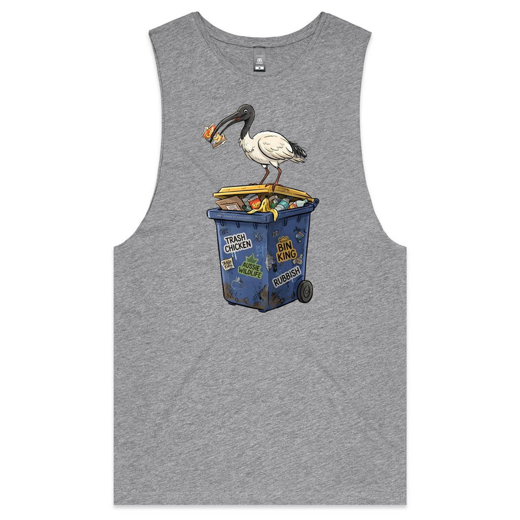 Bin Chicken Australian Ibis Men's AS Colour Tank Top Tee