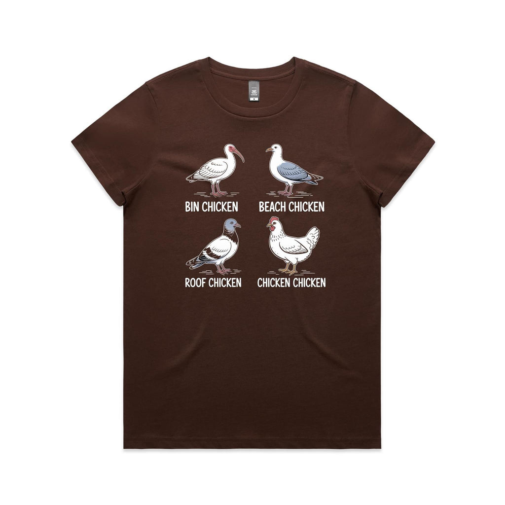 Bin Chicken Women's AS Colour T-shirt