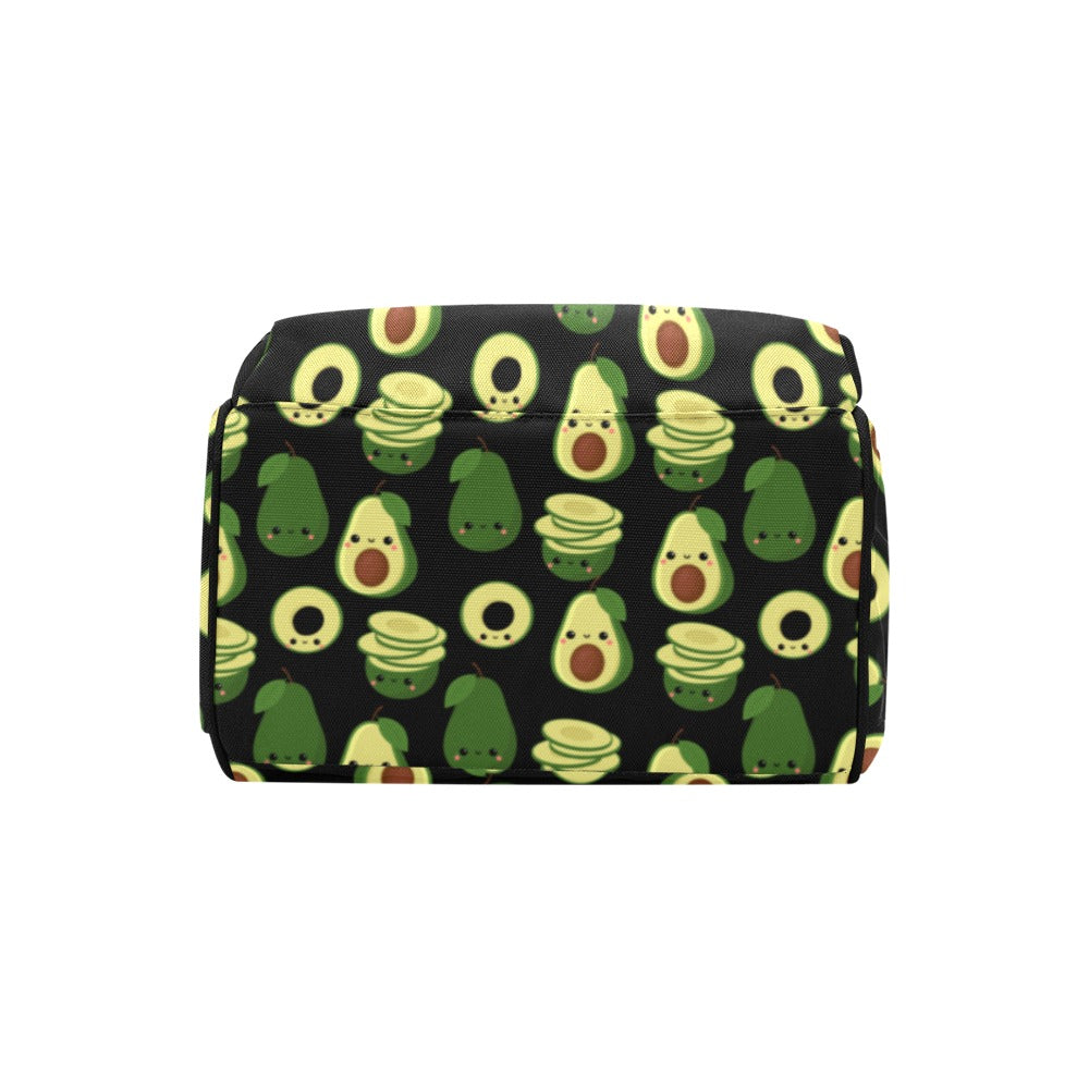 Cute Avocados - Multi-Function Backpack, Nappy / Diaper Bag