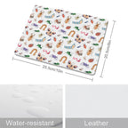 Cute Little Bugs Leather Mouse Pad Leather Mouse Pad animal Printed Offshore