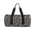 Eyes On Black Duffle Bag Duffle Bag Printed Offshore