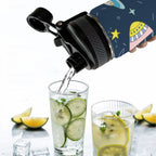 Alien Space - Insulated Water Bottle with Dual-Use Lid (18oz) Insulated Water Bottle with Dual-Use Lid (18oz) Printed Offshore Sci Fi