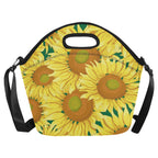 Sunflowers - Neoprene Lunch Bag Neoprene Lunch Bag Printed Offshore