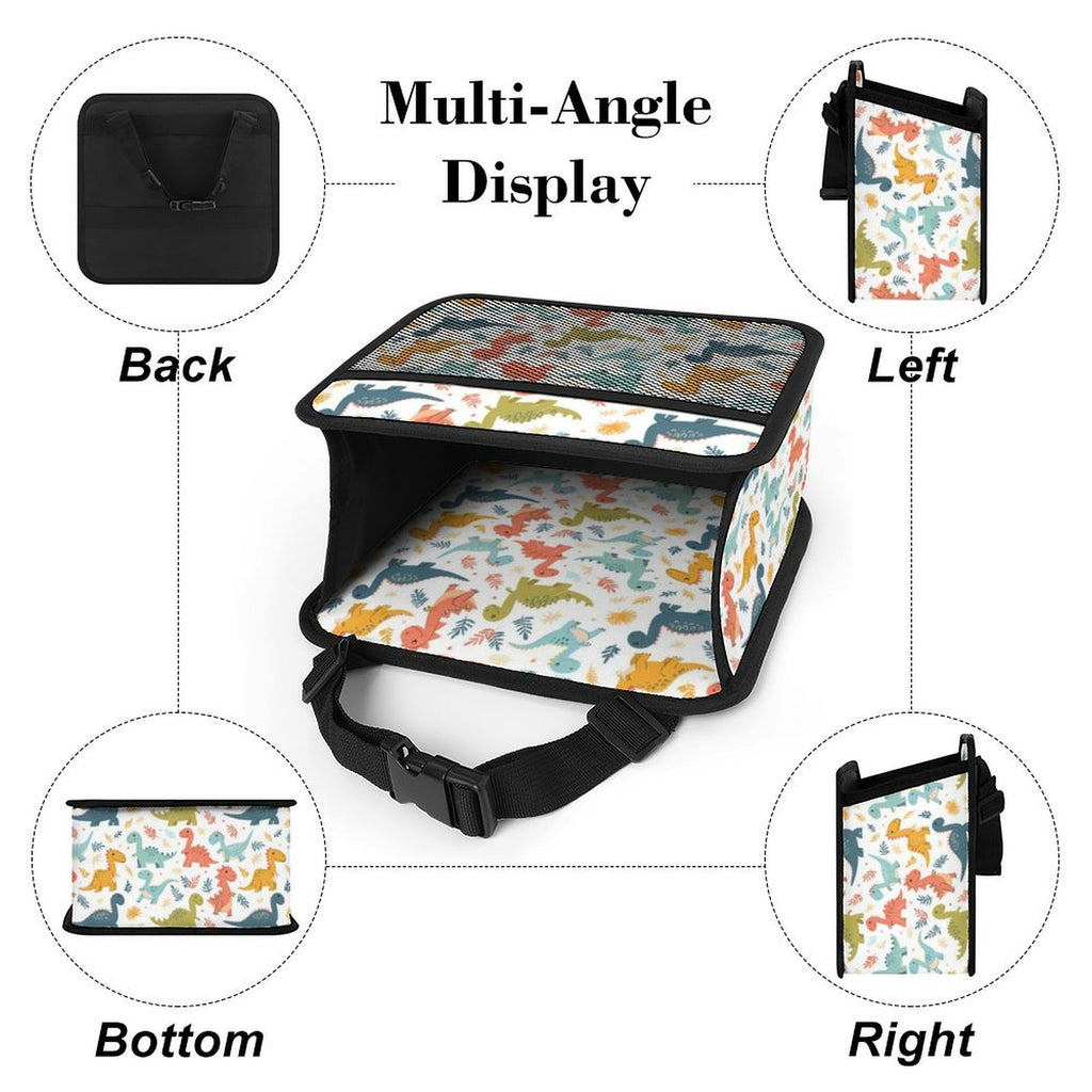 Cute Dinosaurs Car Seat Back Organiser Car Seat Back Organiser animal Printed Offshore