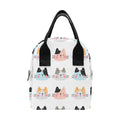 Cat Faces - Zipper Lunch Bag One Size Zipper Lunch Bag Printed Offshore