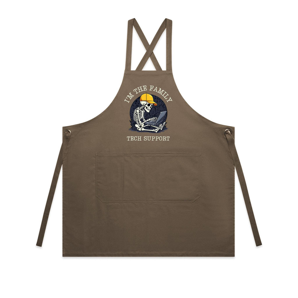 Skeleton, I'm The Family Tech Support - AS Colour Carrie Apron