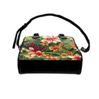 Vintage Hawaiian Floral Shoulder Handbag