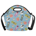 Beach Float Neoprene Lunch Bag One Size Neoprene Lunch Bag Printed Offshore Summer Surf