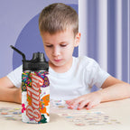 Personalised - Butterflies - Kids Stainless Steel Water Bottle