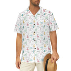 Quirky Dinosaurs Men's Hawaiian Shirt