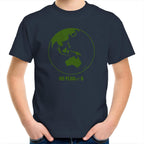No Planet B, Earth - Kids Youth T-Shirt Navy Kids Youth T-shirt Environment Printed In Australia