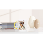 Personalised My Alone Time Is For Everyone's Safety 11oz Ceramic Mug Personalised 11oz Mug Globally Fulfilled