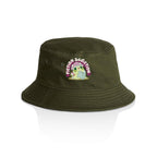 Fiction Addiction - AS Colour Bucket Hat Army One Size As Colour Bucket Hat Printed In Australia Reading