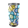 Simple Flowers 20oz Mobile Tumbler with Lid (Black Lock) One Size 20oz Travel Mug Plants Printed Offshore