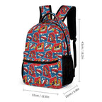 Comic Book Backpack, Lunch Bag & Pencil Case Set