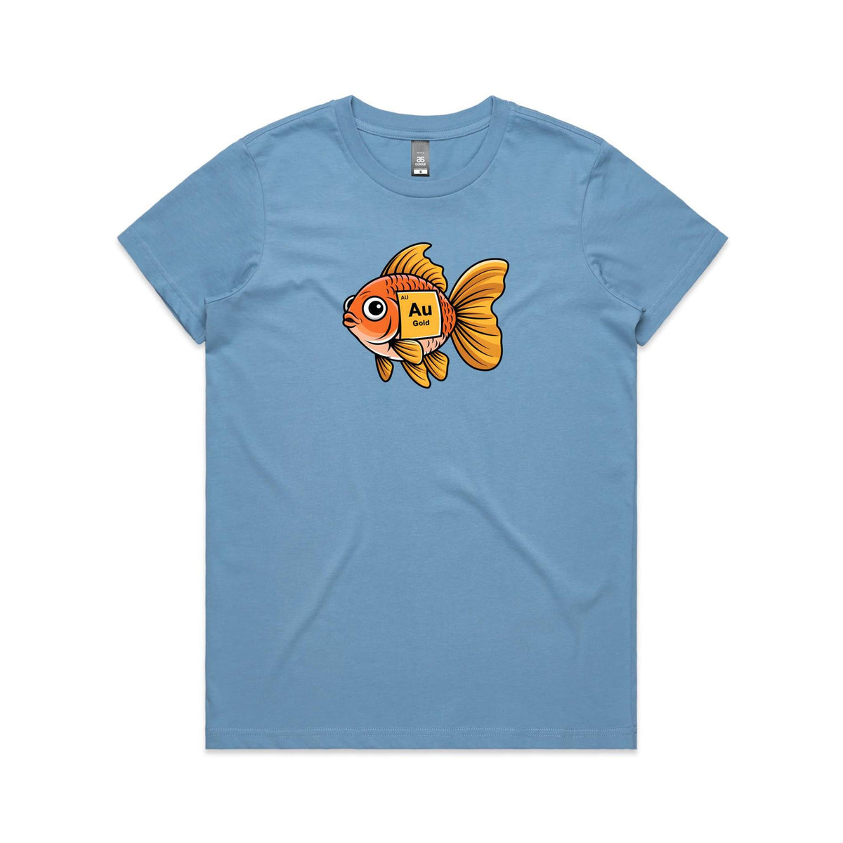 Gold Fish Periodic Table Women's AS Colour T-shirt