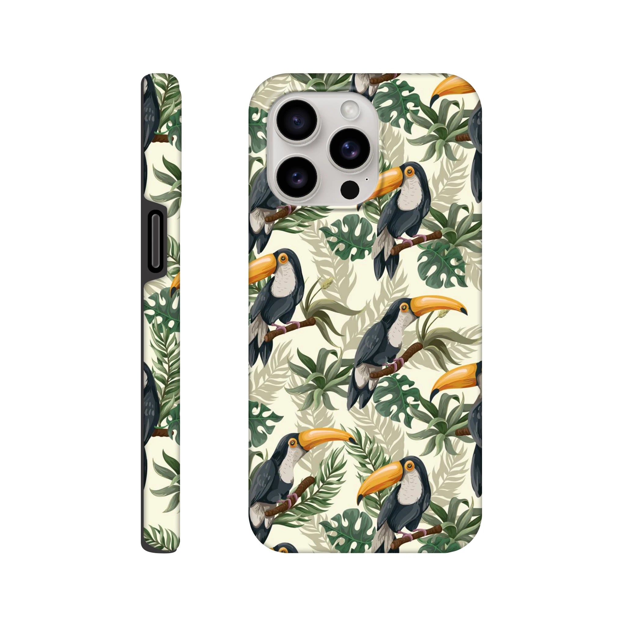 Toucan Jungle - Apple iPhone Tough case iPhone 15 Pro Max iPhone Tough Case animal Globally Fulfilled