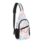 Travel Stamps - Chest Bag