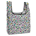 Animal Print In Colour Collapsible Shopping Bag white One size Foldable Shopping Bag Printed Offshore