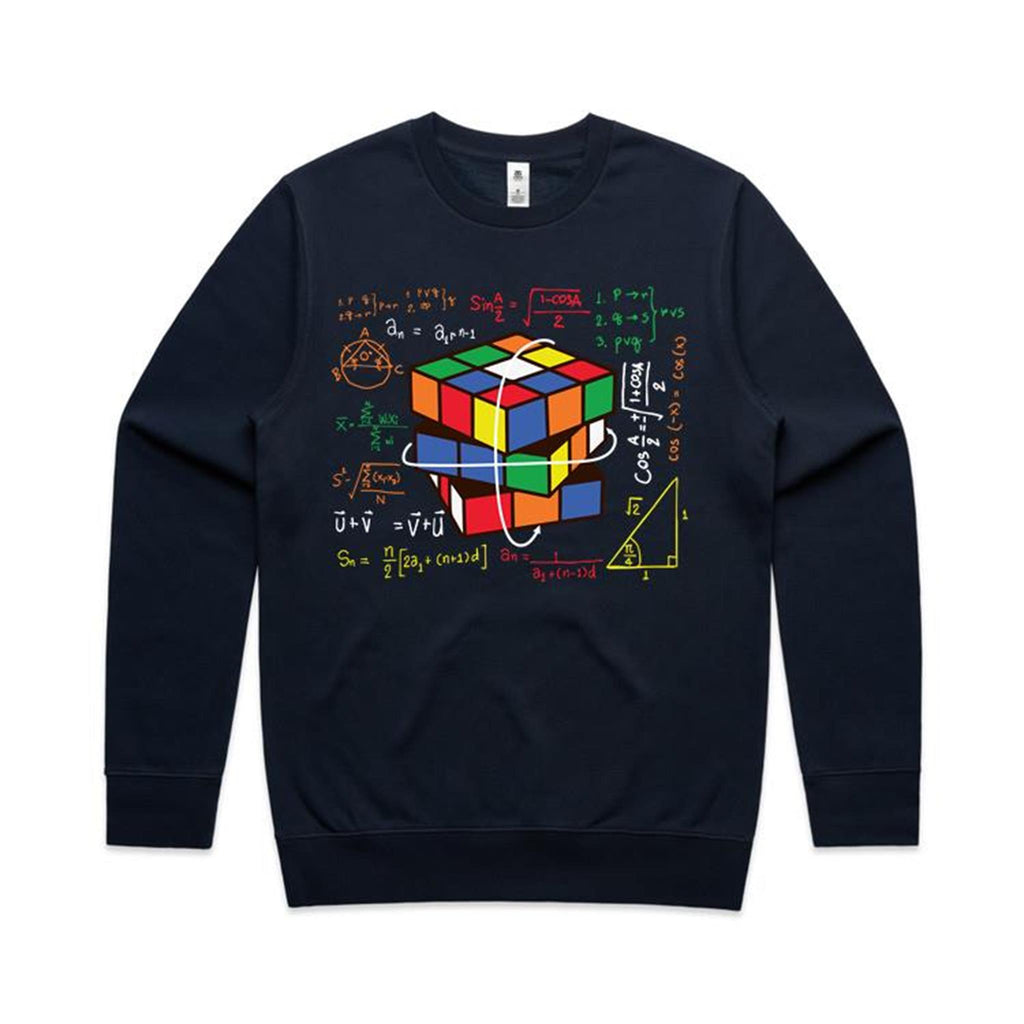 Game Cube Equations AS Colour Stencil Crew Sweatshirt