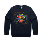 Game Cube Equations AS Colour Stencil Crew Sweatshirt