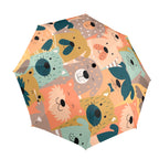 Lots Of Dogs - Semi-Automatic Foldable Umbrella (Model U12) One Size Semi-Automatic Foldable Umbrella (U12)