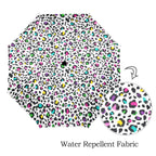 Animal Print In Colour - Semi-Automatic Foldable Umbrella (Model U12) Semi-Automatic Foldable Umbrella (U12)