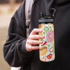 Food - Insulated Water Bottle with Dual-Use Lid (18oz) Insulated Water Bottle with Dual-Use Lid (18oz) Food Printed Offshore