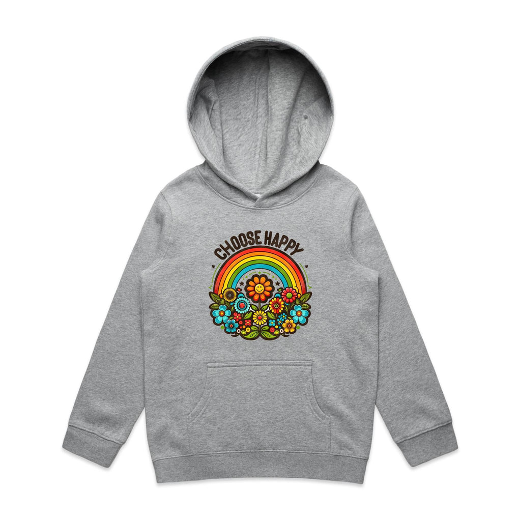 Choose Happy - Kids Hoodie