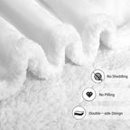 Music Time - Double-Layer Fleece Blanket 51"x59"