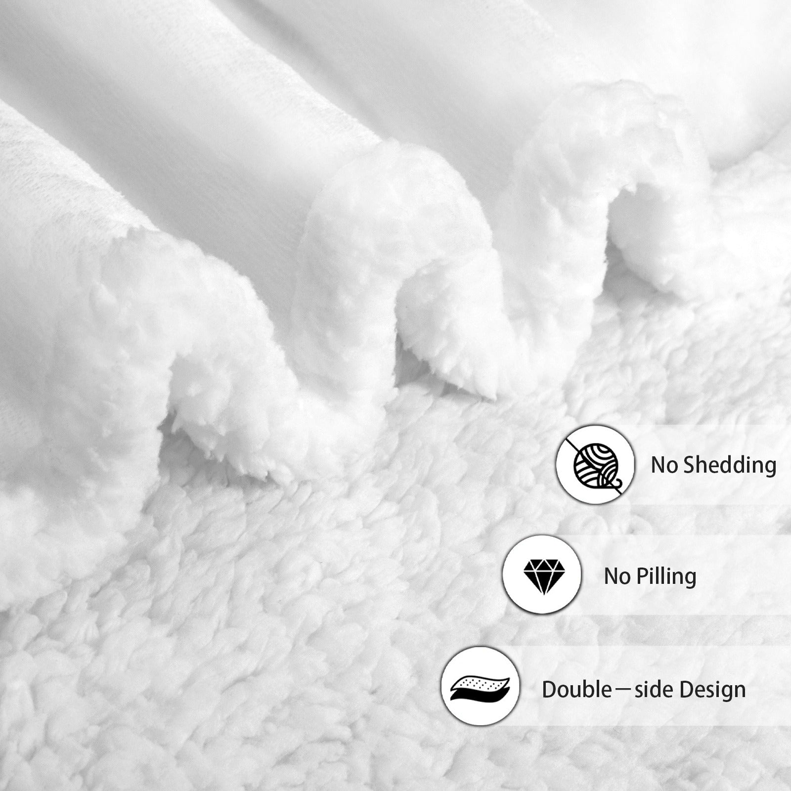 Bunnies - Double-Layer Fleece Blanket 51"x59"