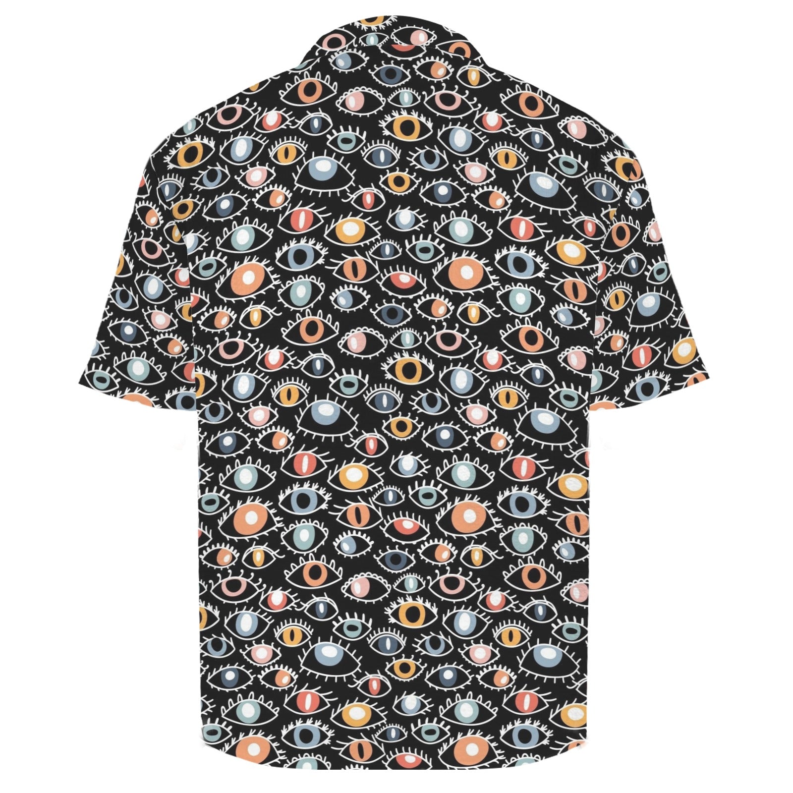 Eyes On Black Men's Crinkle Hawaiian Shirt
