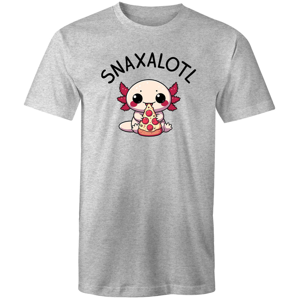Snaxalotl, Axolotl Pizza - Mens T-Shirt